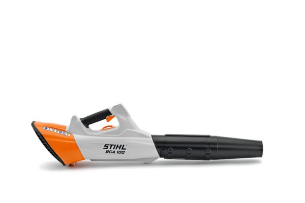 STIHL BGA 100 cordless blower for professional leaf and debris clearing
