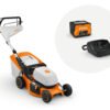 Stihl RMA 248 T Cordless Lawn Mower with AK 30 S battery and AL 101 charger - RMA 248 T  CORDLESS LAWN MOWER - AK SYSTEM