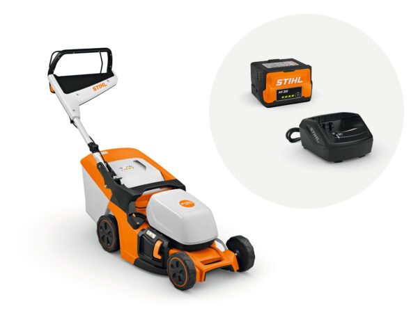 Stihl RMA 443 Cordless Lawn Mower with AK 20 battery and AL 101 charger - RMA 443 CORDLESS LAWN MOWER – AK SYSTEM