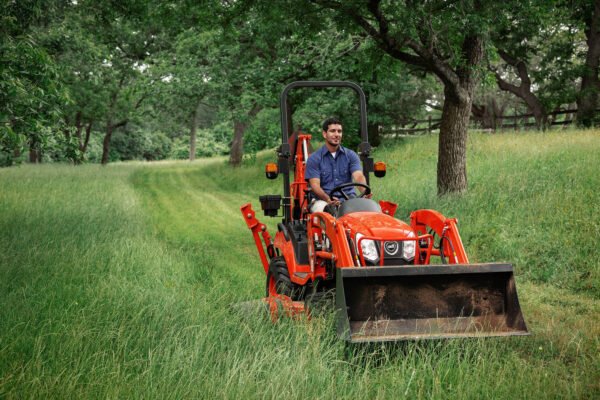 Kioti CS2520H-GE HST Hydrostatic ROPS Tractor with SM2410 Deck - Image 2