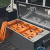 Stihl CB 1 Charging box for AP Systems in use