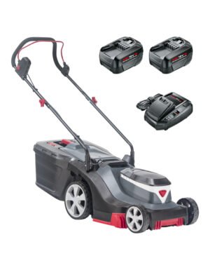 AL-KO 18V Bosch Easy 3.82 Li R Cordless Push Rear Roller Lawnmower (38cm Cut) Kit