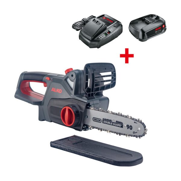 ALKO 18V Bosch Home & Garden Compatible CS 1825 Cordless Chainsaw 10inch Bar & Chain Kit