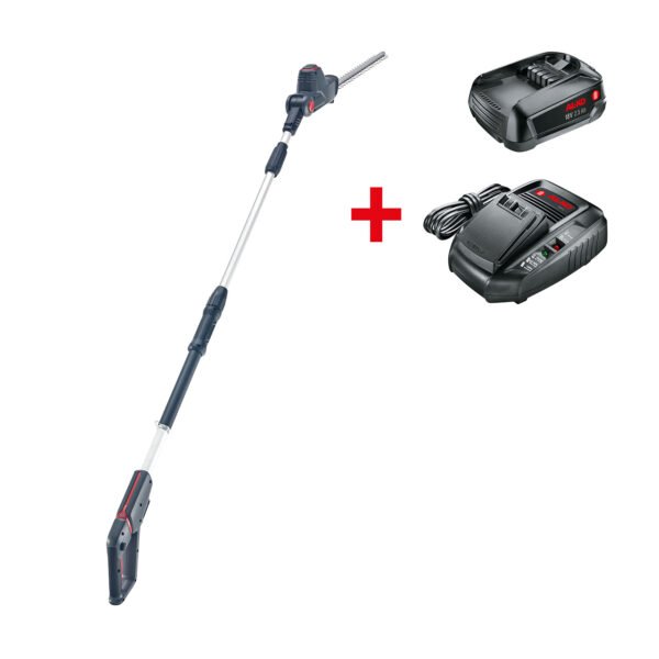 ALKO 18V Bosch Home & Garden Compatible HTA 1845 Cordless Long Reach Hedge Trimmer 45cm Blades Kit