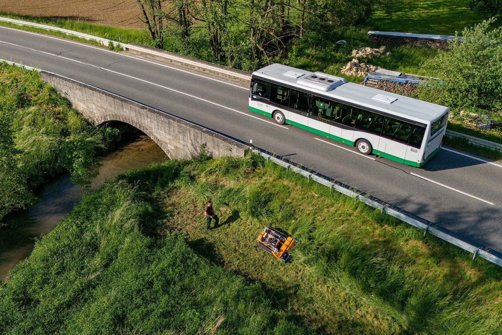 AS 1000 Ovis EVO RC Remote-Controlled Flail Mower - Image 7