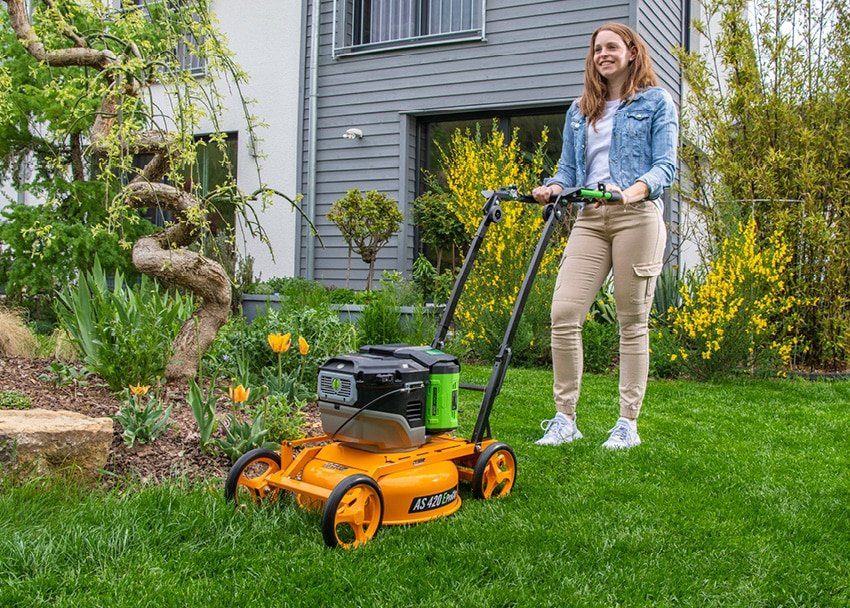 AS 420 E-ProClip Battery Compact Mulching Mower - Image 2