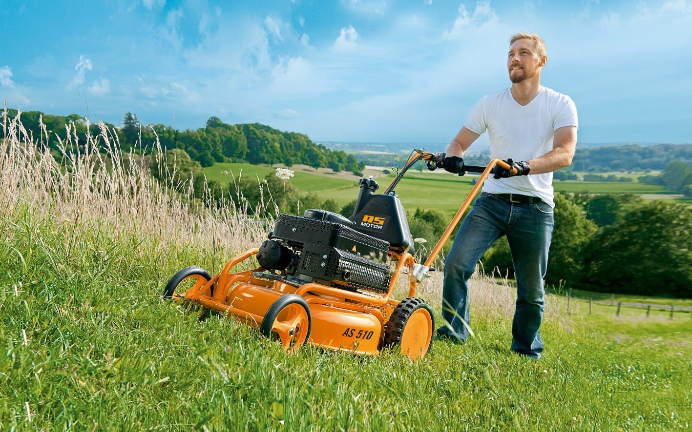 AS 510 ProClip 2T ES A Mulching Mower - Slope Safe 2-Stroke - Image 2