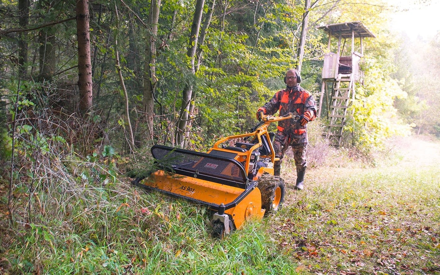 AS 901 SM Flail Mower 90cm Professional Slope Machine - Image 3