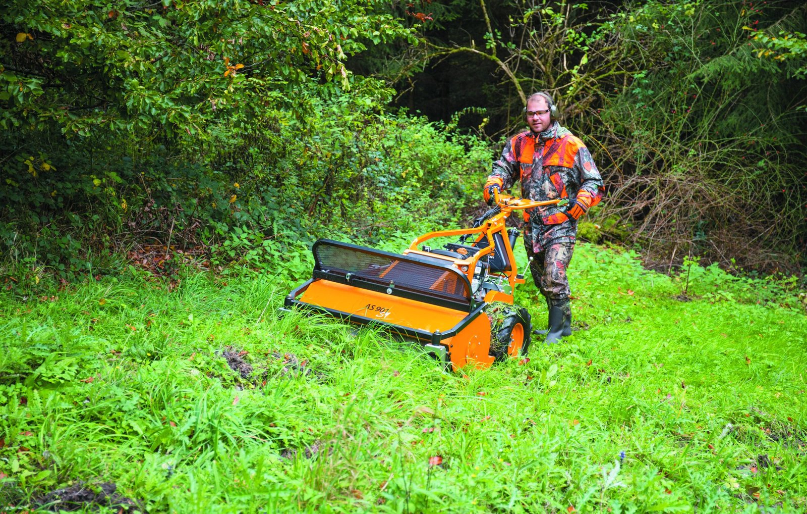 AS 901 SM Flail Mower 90cm Professional Slope Machine - Image 5