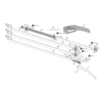 Silky Hayate 7700-6.5 3 extensions Spare parts