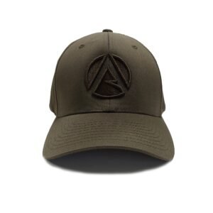 Arbortec AT052 - Baseball Cap Curved Peak Front Icon - Olive