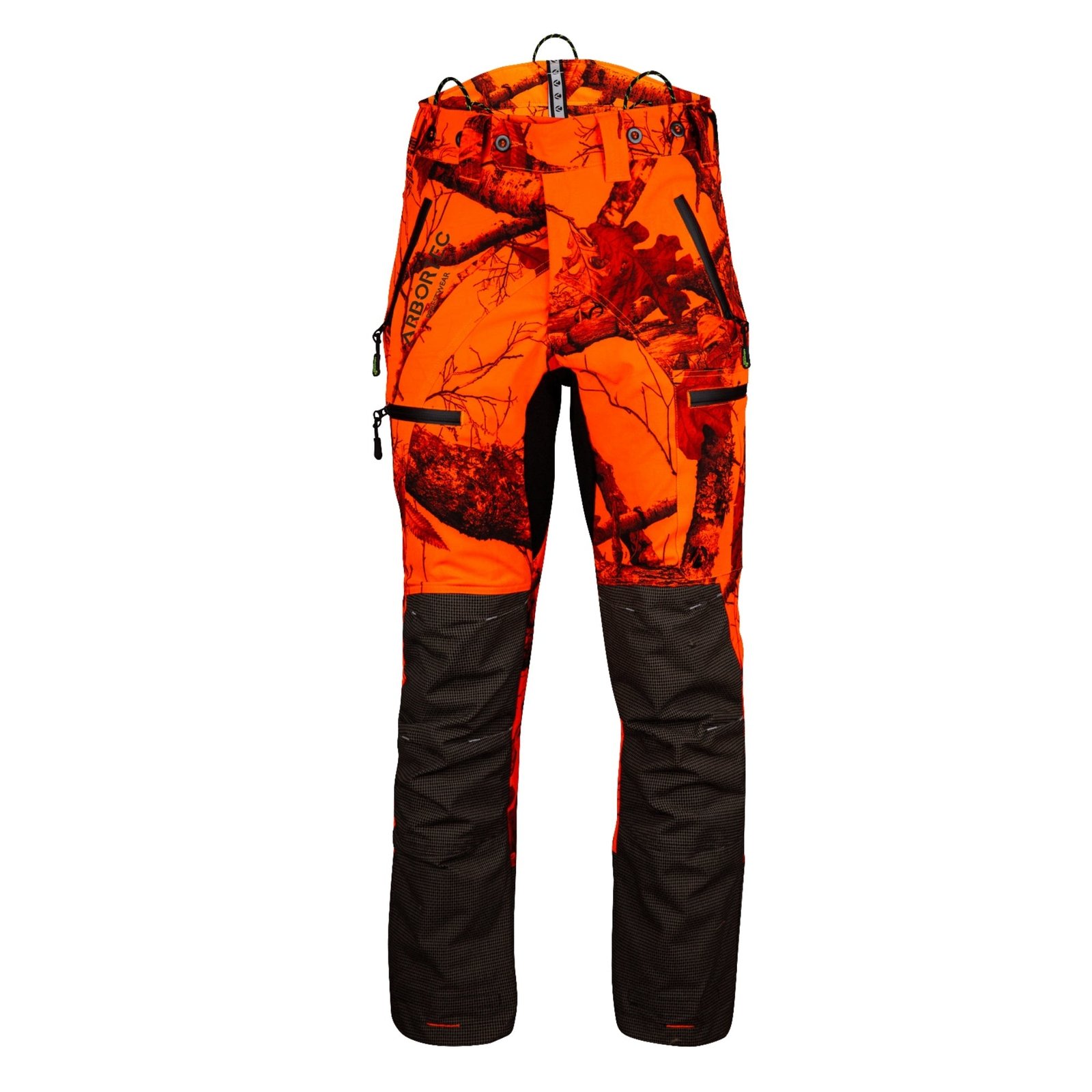 Arbortec AT4070 - Breatheflex Pro Realtree Chainsaw Trousers Design C/Class 1 - Orange