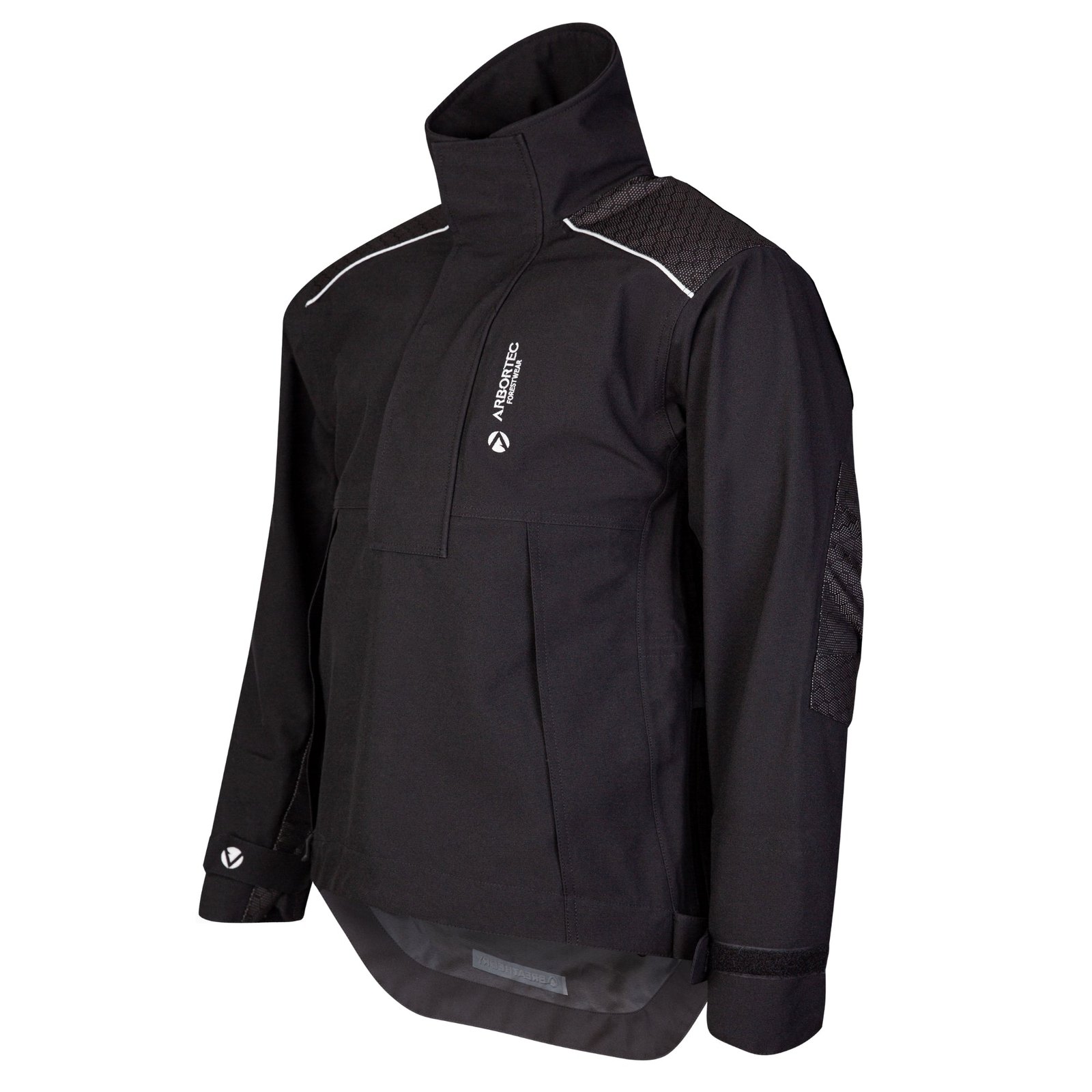Arbortec AT4460 - Heavy Duty Half Zip Breathedry Jacket - Black