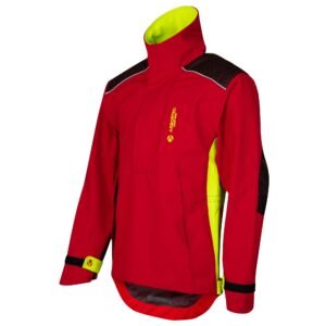 Arbortec AT4460 - Heavy Duty Half Zip Waterproof Jacket - Red
