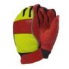Arbortec AT875 Chainsaw Gloves Red Yellow