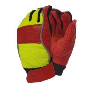 Arbortec AT875 Chainsaw Gloves Red Yellow