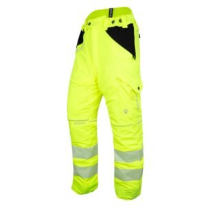 Arbotec ATHV4050 Breatheflex Chainsaw Trousers Design C Class 1 - Hi-Vis Yellow