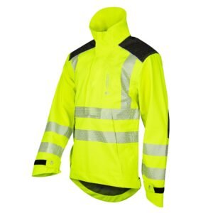 Arbortec ATHV4460 - Heavy Duty Half Zip Waterproof Jacket - Hi Vis Yellow