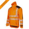 Arbortec ATHV4480 - Heavy Duty Full Zip Waterproof Jacket - Hi Vis Orange