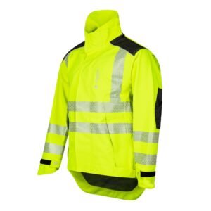 Arbortec ATHV4480 - Heavy Duty Full Zip Waterproof Jacket - Hi Vis Yellow