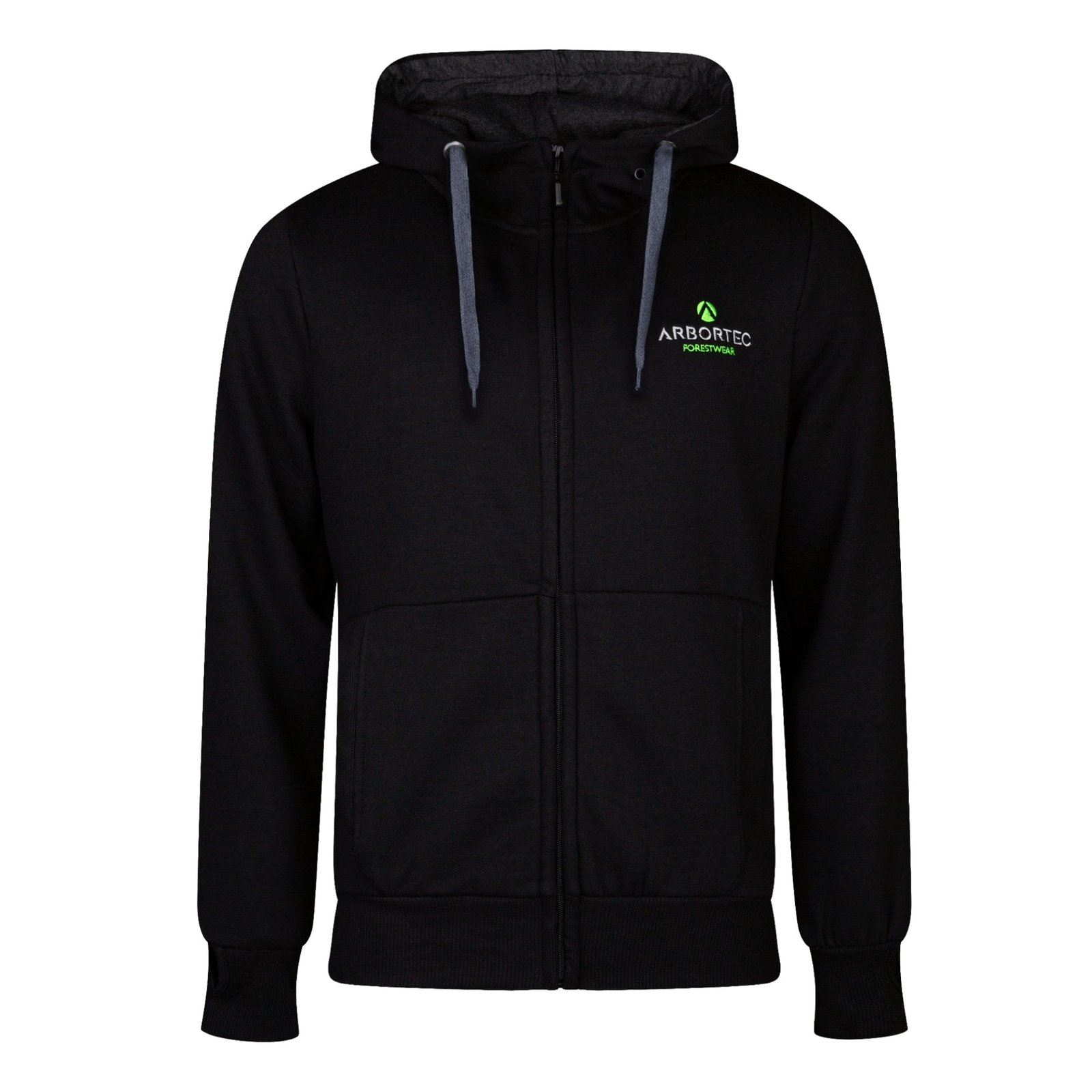 Arbortec Black Zip Hoodie
