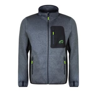 Arbortec Kudu Plus Melange Zip Sweater Grey