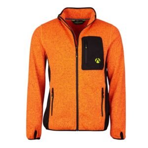 Arbortec Kudu Plus Melange Zip Sweater Orange