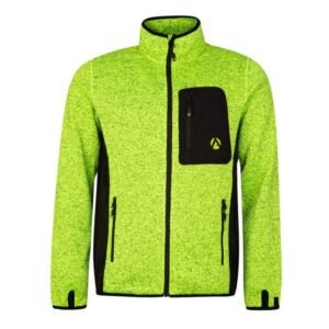 Arbortec Kudu Plus Melange Zip Sweater Yellow