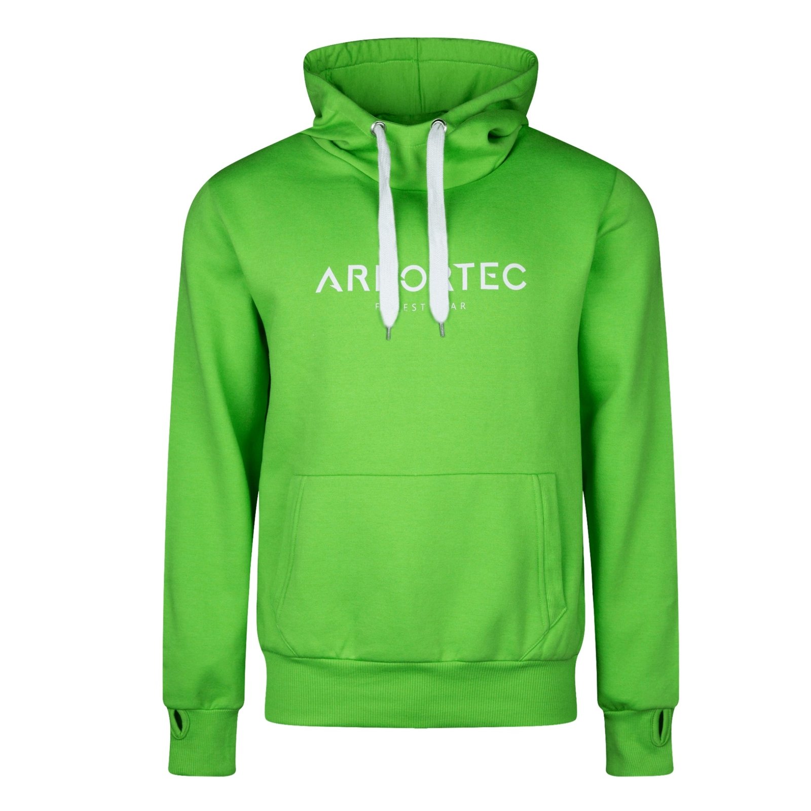 Arbortec Lime High-Neck Hoodie