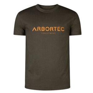 Arbortec Olive Short Sleeve T-Shirt (Orange - AWL)