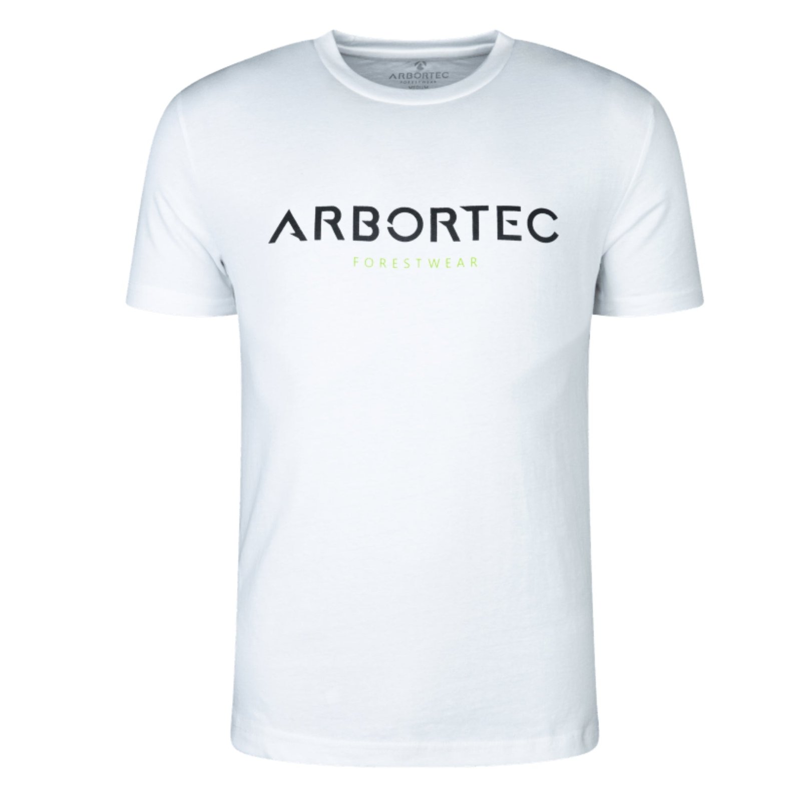 Arbortec White Short Sleeve T-Shirt (Black - AWL)