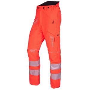 Arbotec ATHV4010 Breatheflex Chainsaw Trousers Design A Class 1- Hi-Vis Orange