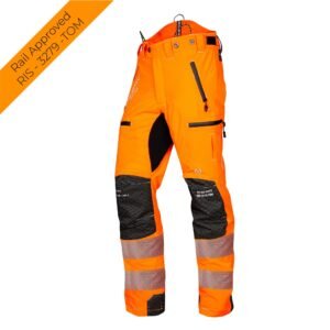Arbotec ATHV4075 Breatheflex Pro Rail Spec Trousers Design C Class 2 - Hi-Vis Orange