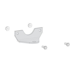 Stiga Trailer hitch kit 108-121 cm