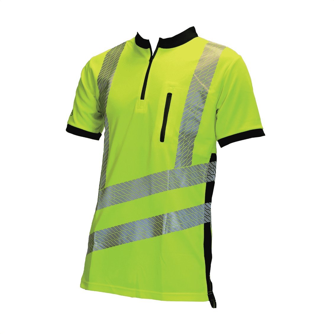 Treehog THHV2000 Short Sleeve T-Shirt Hi-Vis Yellow