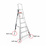 Henchman Tripod Ladder Replacement Legs