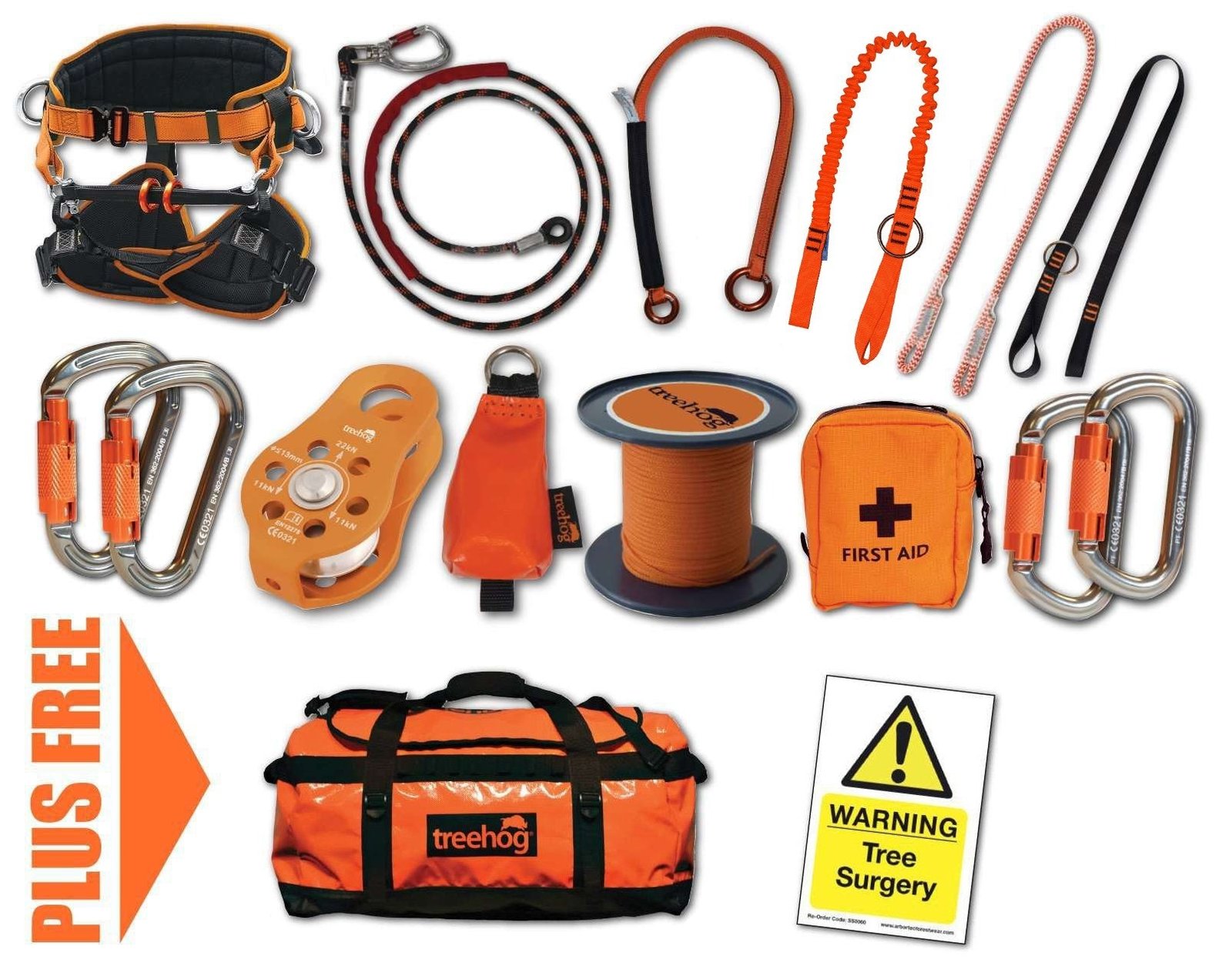 Treehog THCKIT2 Standard Climbing Kit Treehog - Orange