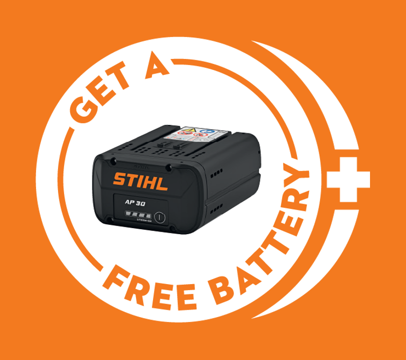 Get a free battery offer