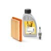 STIHL Service Kit 49 with air filter, spark plug and 500ml SAE 30 engine oil for RM 248, RM 253, RM 443, RM 448, RM 488 and MH 445 models