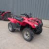 Used Honda TRX420 FourTrax 4x4 agricultural ATV with front rack and off-road tyres